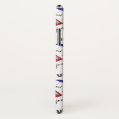 ロンドンシティドードルズパターン Case-Mate iPhoneケース (裏面/右)