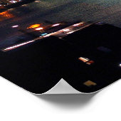 ロンドンシティナイトスカイライン英国ブリティッシュトラベル ポスター (角)