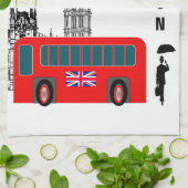 ロンドンシティ キッチンタオル (折り畳み)