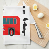 ロンドンシティ キッチンタオル (四つ折り)