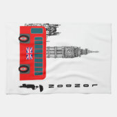 ロンドンシティ キッチンタオル (横)