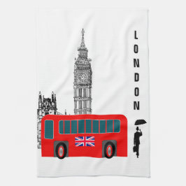 ロンドンシティ キッチンタオル