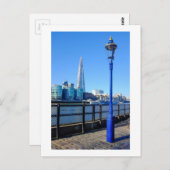 ロンドンシャードアンド通りランプ ポストカード (正面/裏面)