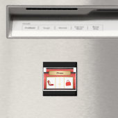 ロンドンショッピングテーマ磁石 マグネット (インサイチュ (食洗機))