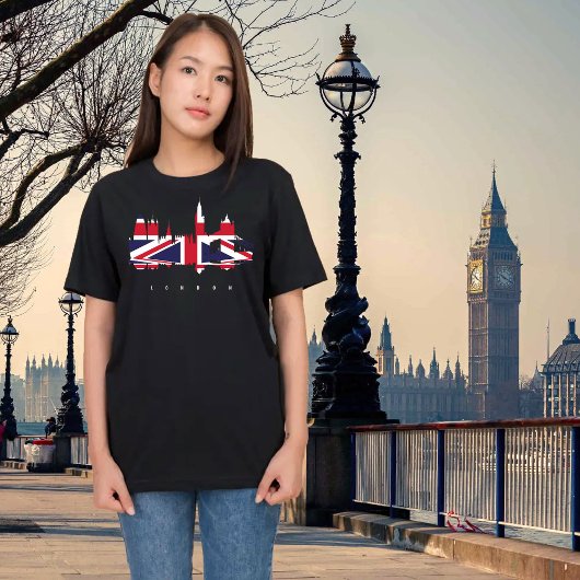 ロンドンシルエカラフルット Tシャツ