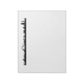 ロンドンスカイラインをテーマにしたメモ帳 ノートパッド (回転)