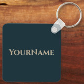 ロンドンスカイラインパノラマアーバン土産ギフト キーホルダー (裏面)