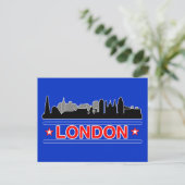 ロンドンスカイラインポストカード ポストカード (スタンド正面)