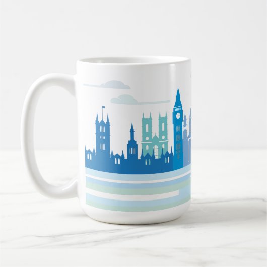 ロンドンスカイラインマグ コーヒーマグカップ (左)