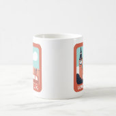 ロンドンスカイラインレトロシティプライド コーヒーマグカップ (中央)