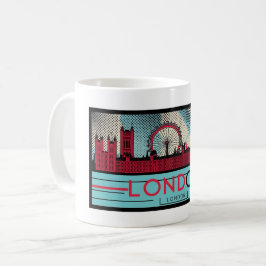 ロンドンスカイライン1マグカップ コーヒーマグカップ