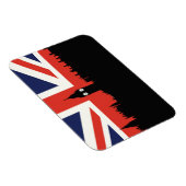 ロンドンスカイライン |イギリス国旗 マグネット (右側)