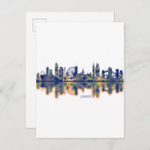 ロンドンスカイライン インビテーションポストカード (正面/裏面)