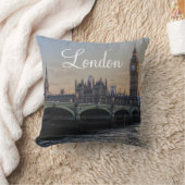 ロンドンスカイライン クッション (ブランケット)