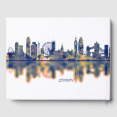 ロンドンスカイライン ゲストブック (裏面)