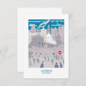 ロンドンスカイライン サンキューカード (正面/裏面)