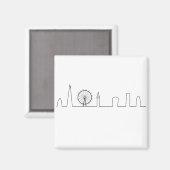 ロンドンスカイライン マグネット (正面/裏面)