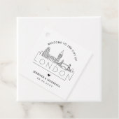 ロンドンスカイライン |結婚の歓迎 フェイバータグ (インサイチュ)