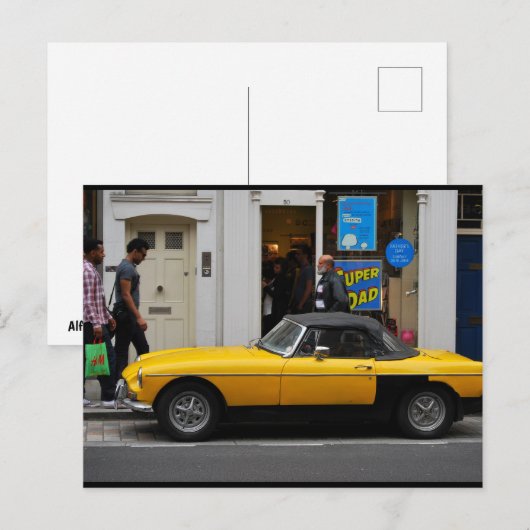 ロンドンスタイル ポストカード (正面/裏面)