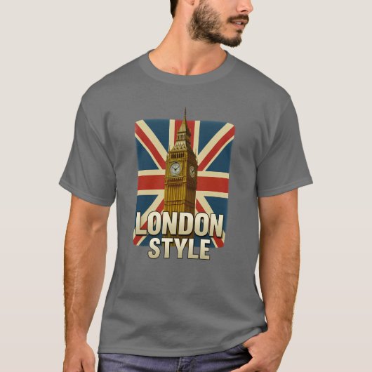 ロンドンスタイル Tシャツ (正面)