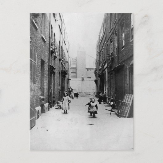 ロンドンスラム， 1899 ポストカード (正面)