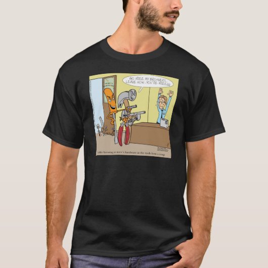 ロンドンズタイムズのカートゥーンTシャツ Tシャツ (正面)