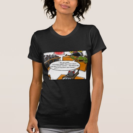 ロンドンズタイムズの漫画Tシャツ Tシャツ (正面)