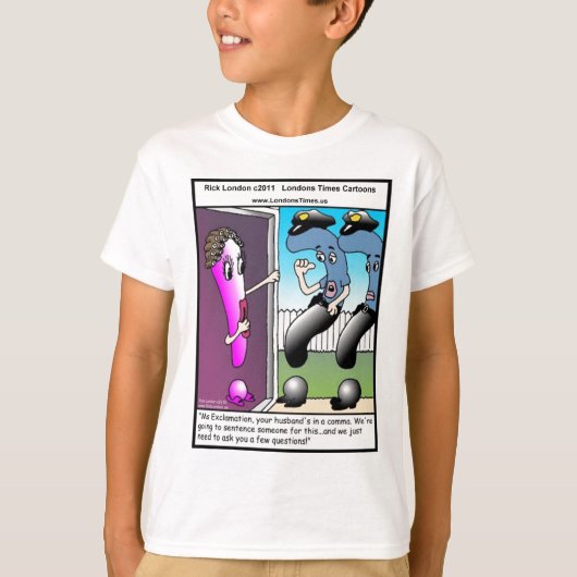 ロンドンズタイムズ・カートゥーンTシャツ Tシャツ (正面)