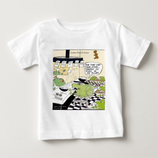 ロンドンズタイムズTシャツ ベビーTシャツ (正面)