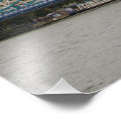 ロンドンズタワーブリッジ フォトプリント            (角)