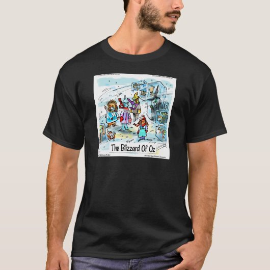 ロンドンタイムズのカートゥーンティーシャツ Tシャツ (正面)