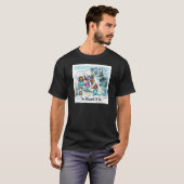 ロンドンタイムズのカートゥーンティーシャツ Tシャツ (正面フル)