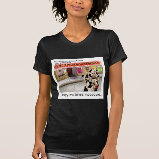 ロンドンタイムズのカートゥーンティーシャツ Tシャツ (正面)