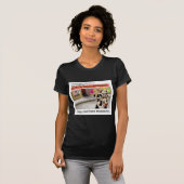 ロンドンタイムズのカートゥーンティーシャツ Tシャツ (正面フル)