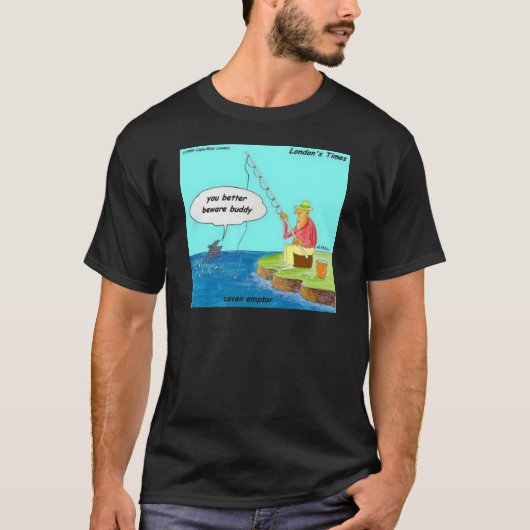ロンドンタイムズのカートゥーンテイ Tシャツ (正面)
