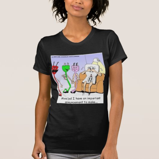 ロンドンタイムズのカートゥーンテイ Tシャツ (正面)