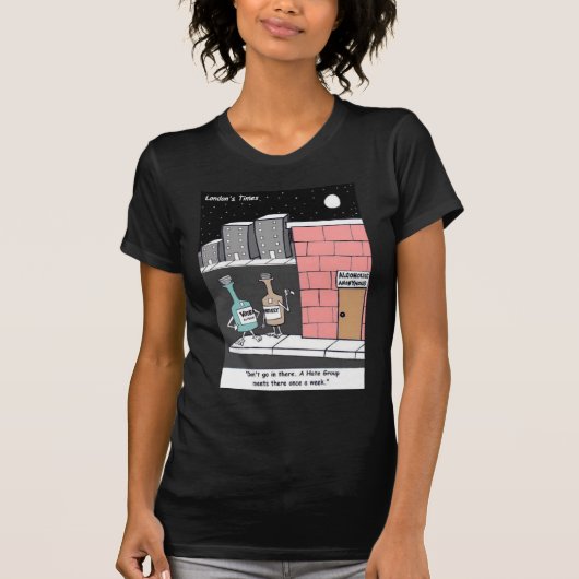 ロンドンタイムズのカートゥーンTシャツ Tシャツ (正面)