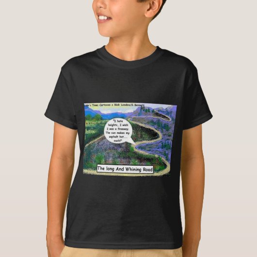 ロンドンタイムズのカートゥーンTシャツ Tシャツ (正面)