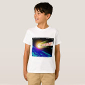 ロンドンタイムズの漫画Tシャツ Tシャツ (正面フル)