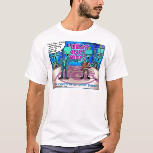 ロンドンタイムズの漫画Tシャツ Tシャツ (正面)