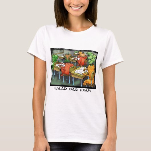 ロンドンタイムズの漫画Tシャツ Tシャツ (正面)