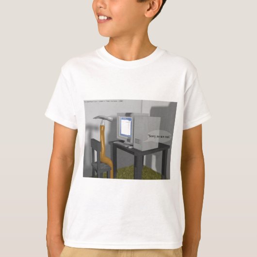 ロンドンタイムズの漫画Tシャツ Tシャツ (正面)