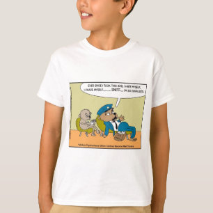 ロンドンタイムズの漫画Tシャツ Tシャツ