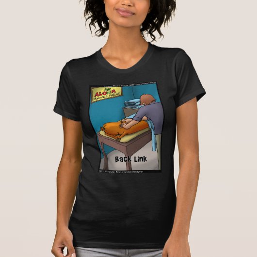 ロンドンタイムズの漫画Tシャツ Tシャツ (正面)