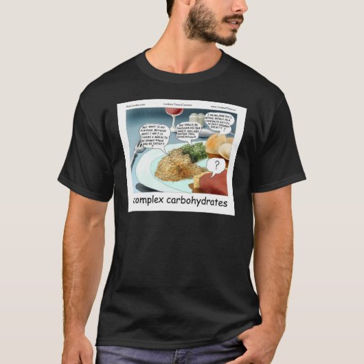ロンドンタイムズの漫画Tシャツ Tシャツ (正面)