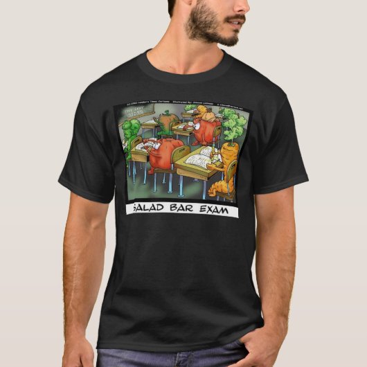 ロンドンタイムズの漫画Tシャツ Tシャツ (正面)