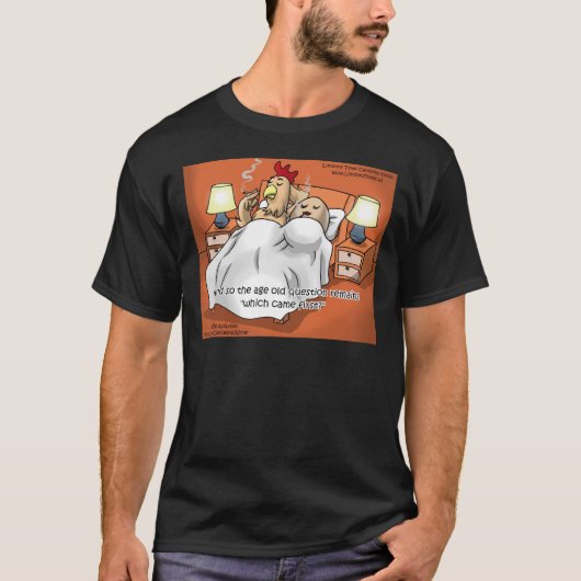 ロンドンタイムズの漫画Tシャツ Tシャツ (正面)