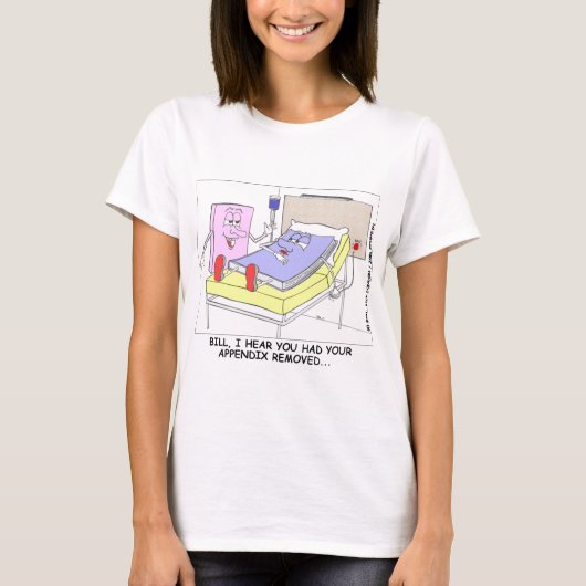 ロンドンタイムズの漫画Tシャツ Tシャツ (正面)