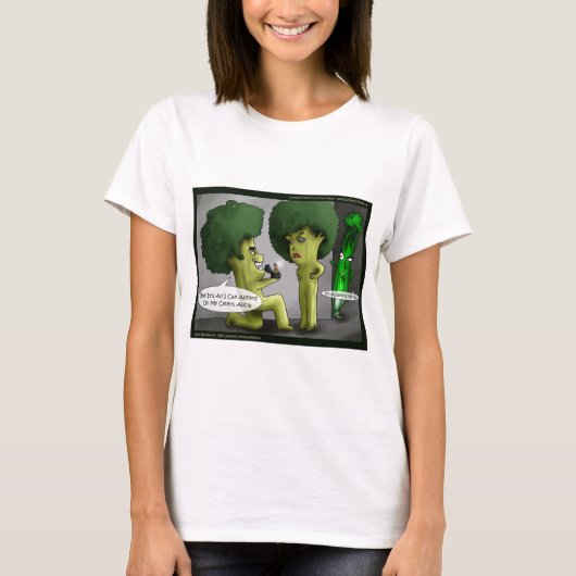 ロンドンタイムズの漫画Tシャツ Tシャツ (正面)