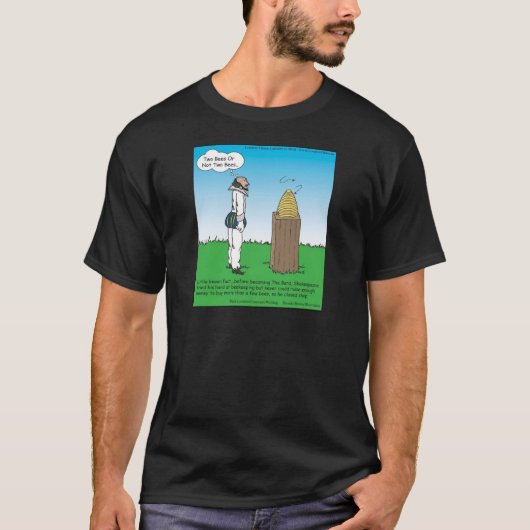 ロンドンタイムズの漫画Tシャツ Tシャツ (正面)